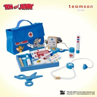 【Teamson】Tom and Jerry 小醫生木製醫生包玩具組