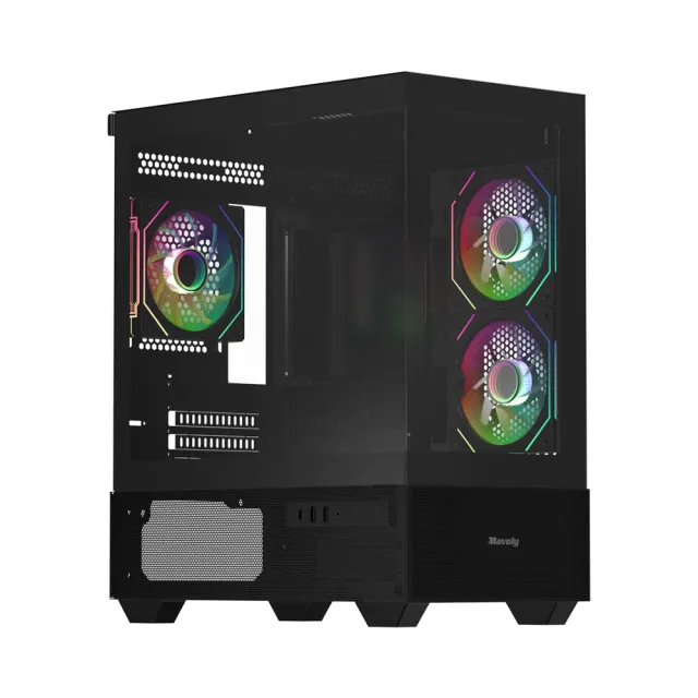 【華碩平台】R5六核GeForce RTX 3050{諾克斯JB5B}電競電腦(R5 9600X/B650/16G D5/500G)