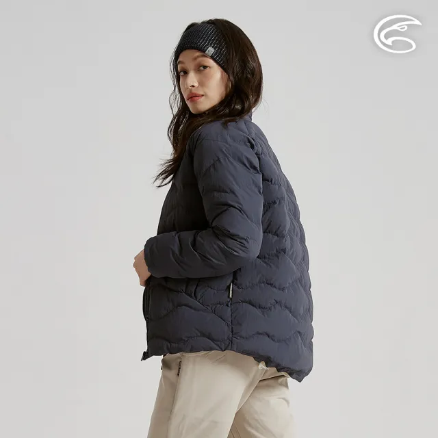 【ADISI】女SMAWARM BALL海洋溫控超撥水防風保暖造型領外套 AJ2521060(防潑水 蚵技棉 環保紗 保暖外套)