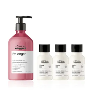 【L’OREAL 巴黎萊雅PRO】絲漾博甦活髮韌洗髮精 500ml(強韌/防斷/細軟髮救星)