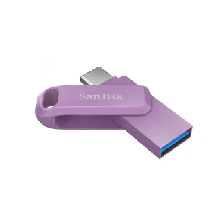 【SanDisk 晟碟】Ultra Go Type-C 雙用隨身碟薰衣草紫256GB(公司貨)