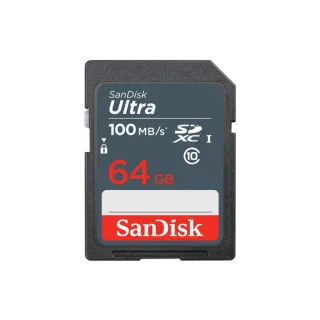 【SanDisk 晟碟】Ultra SD UHS-I 記憶卡 64GB(公司貨)