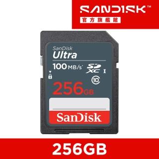 【SanDisk 晟碟】Ultra SD UHS-I 記憶卡 256GB(公司貨)