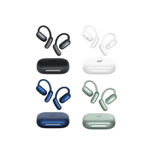 【Soundcore】AeroFit 2 AI 開放式藍牙耳機(即時翻譯 舒適可調 清晰悅耳)