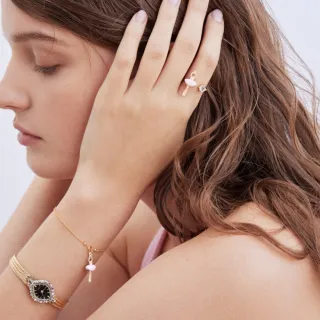 【Les Nereides】迷你芭蕾-柔膚粉戒指