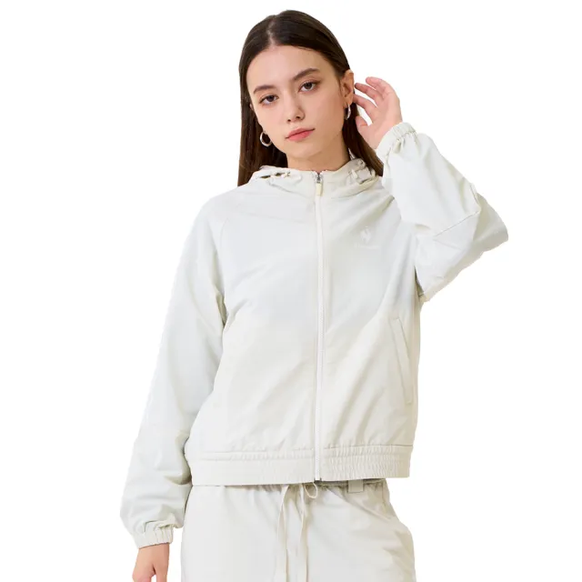 【LE COQ SPORTIF 公雞】防潑水防風連帽外套 男女款 4色 LWW61262_LWW62262