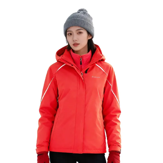 【St.Bonalt 聖伯納】三合一抓絨衝鋒衣 女款 FW2010(防風、防水、保暖、透氣)
