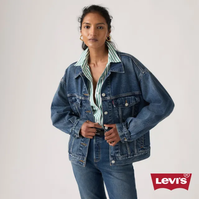 【LEVIS】90年古著牛仔外套 牛仔外套 女生上衣 人氣新品 A1743-0154