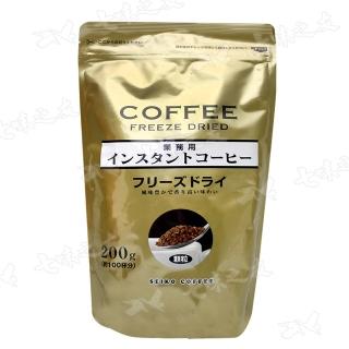 【SEIKO COFFEE】經典即溶咖啡金-顆粒(200G)