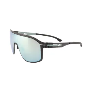 【ic!berlin】AMG19 Shield Twill Venice Green Black 公司貨(德國薄鋼墨鏡)