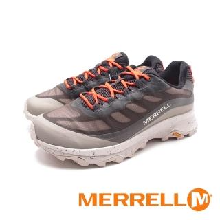 【MERRELL】男 MOAB SPEED 輕量郊山健行鞋 男鞋(橘棕)