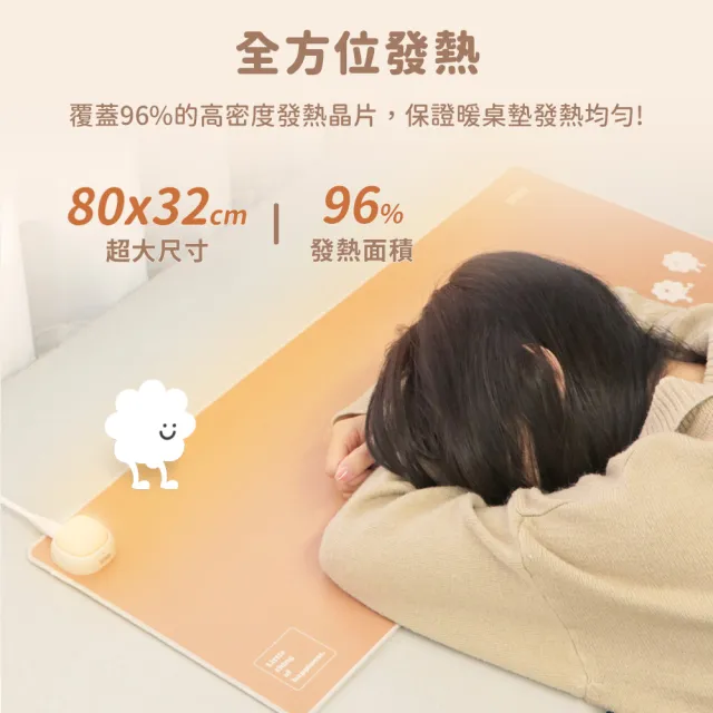 【SOTHING 向物】三檔控溫多用途暖墊 三款可選(暖桌墊 暖腳墊 寵物保暖墊 加熱桌墊 超大滑鼠墊 暖菜墊)