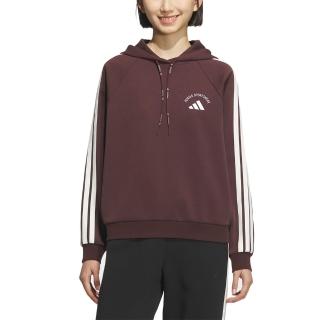 【adidas 愛迪達】連帽長袖上衣 MS HOODY 女 - KC0033
