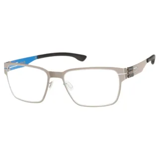 【ic!berlin】Oscar Shiny Graphite Ultra Blue 公司貨(德國薄鋼眼鏡)