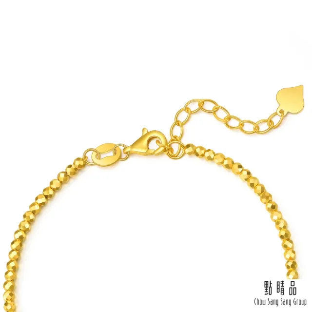 【點睛品】圓圓金珠 黃金手鍊_計價黃金