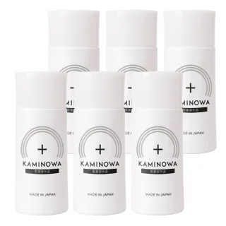【KAMINOWA 法之羽】養髮液80gx6入組(日本獐牙菜提取物、甘草酸二鉀 頭皮水 頭皮精華 頭皮護理)