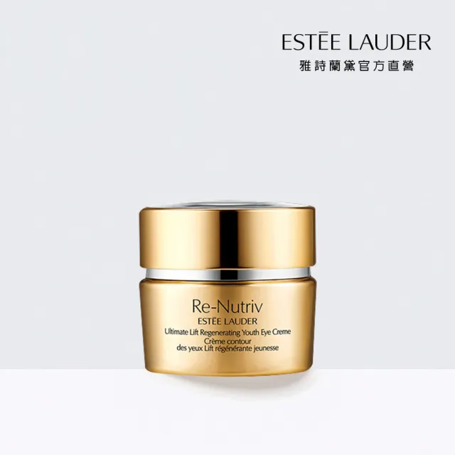 【Estee Lauder 雅詩蘭黛】白金級極萃賦活花秘眼霜15ml(冰肌乳霜質地  一抹化水)
