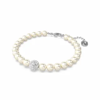 【SWAROVSKI 施華洛世奇】官方直營 Swarovski Remix Collection Strand 白色  鍍白金色