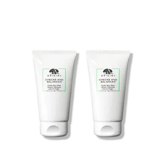 【ORIGINS 品木宣言】一舉兩得潔顏組(潔面慕絲150mlx2/專櫃洗面乳/洗面慕絲/綿密泡泡)