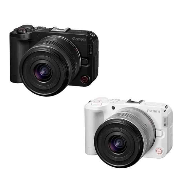 【Canon】EOS R50 V + RF-S 14-30mm IS STM PZ KIT R50V 黑色 白色(送螢幕玻璃保貼+登錄再送補光燈)