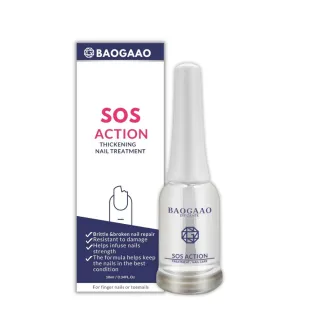 【BAOGAAO】德國原裝 SOS急效鑽石級硬甲油10ml(硬甲/強化/加硬/含金剛鑽配方)