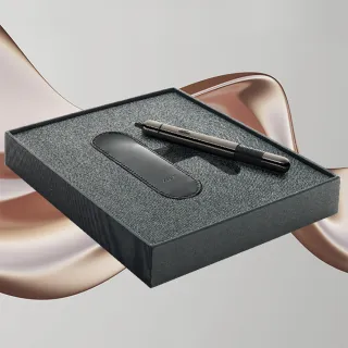 【LAMY】PICO LX RU 奢華黑口袋筆+筆套 限量禮盒(281)