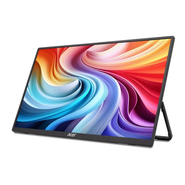 【Acer 宏碁】PM161W 16型 IPS FHD 16:10 60Hz超薄可攜式螢幕(7ms/Type-C充電/護眼/附支架/HDR10)