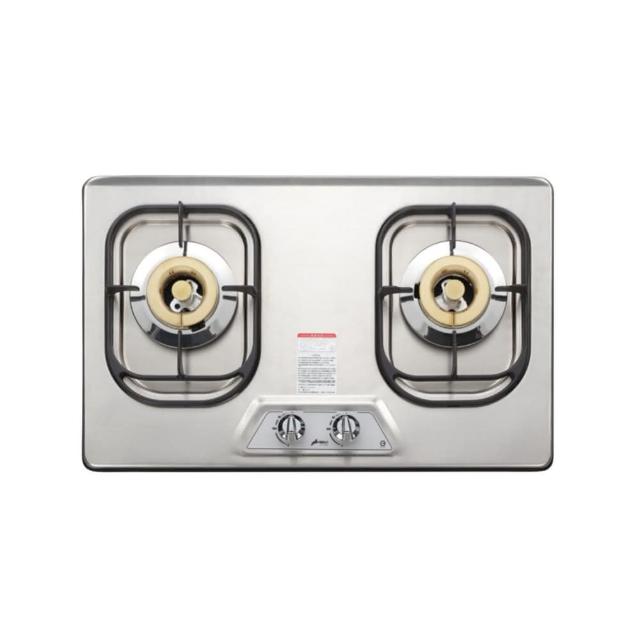 【豪山】雙口歐化檯面瓦斯爐(ST-2190 NG1/LPG 含基本安裝)