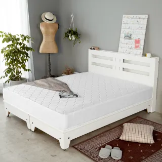 【H&D 東稻家居】MIT台灣製造國民系列-月亮獨立筒雙人床墊(雙人5尺 網路限定)