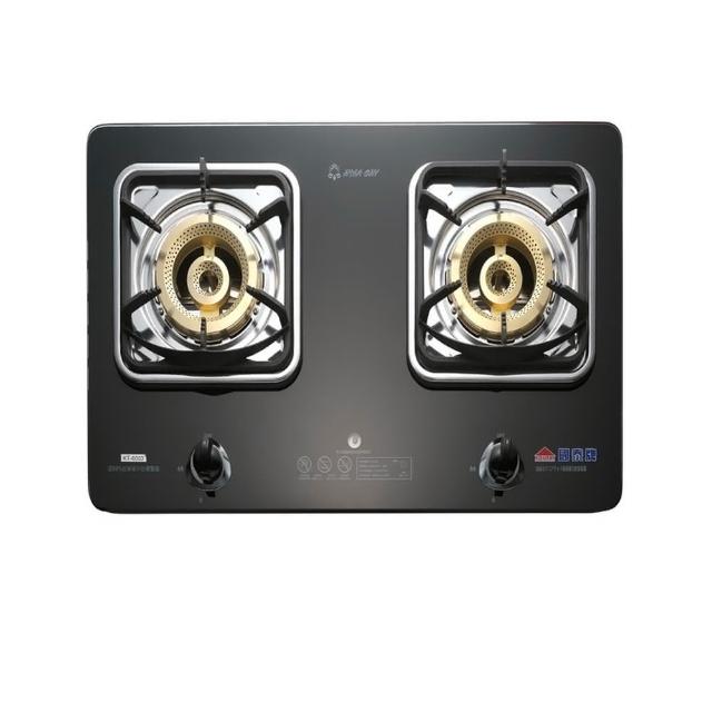 【國泰】檯面式玻璃瓦斯爐(KT-6002 NG1/LPG 含基本安裝)