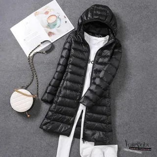 【YOUNGBABY】可拆帽雙向拉鍊口袋防風保暖中長版羽絨外套