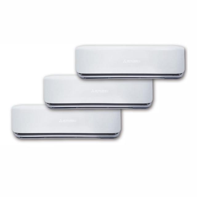 【MITSUBISHI 三菱重工】3坪+3坪+12坪一對三變頻冷暖分離式空調(DXM100ZST-W/DXK25ZST2-Wx2台+DXK71ZRT2-W)