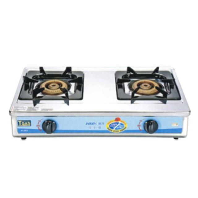 【HMK 鴻茂】不鏽鋼桌上型瓦斯爐(H-203A NG1/LPG 含基本安裝)