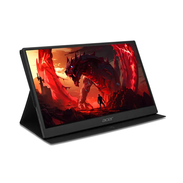 【Acer 宏碁】PG161Q P 16型 IPS FHD 16:9 165Hz 超薄高刷新可攜式螢幕(15.6吋/HDR10/喇叭/6ms/FreeSync)
