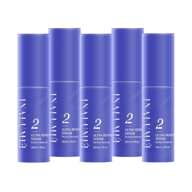 【INALUMIE 芙木之光】超能A醇煥顏精華液30ml_5入組(時光精華/官方直營)