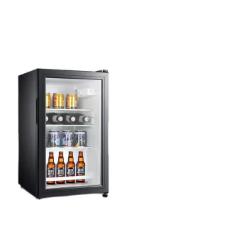 【造物】36L美淩冰吧 茶葉果蔬飲品保鮮櫃 冷藏櫃 透明玻璃單門(冰吧 冷藏櫃 冰箱 儲酒櫃)