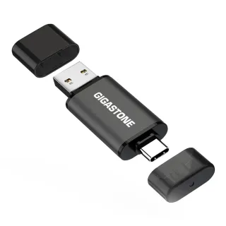 【Gigastone 立達國際】256GB USB3.2 Gen1 Type-C雙介面隨身碟UAC-4400GY(iPhone17/Mac/Android/筆電)