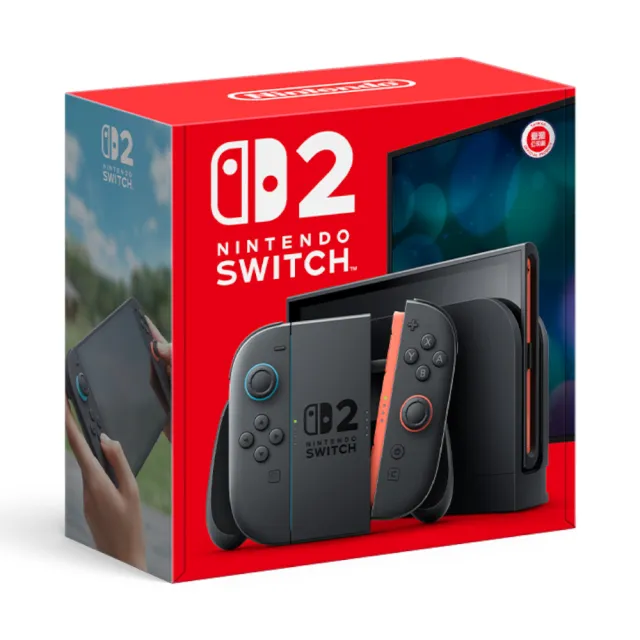 【Nintendo 任天堂】Switch 2 主機+《NS2 超級瑪利歐派對 空前盛會＋空前盛會TV》+《9H鋼化貼》
