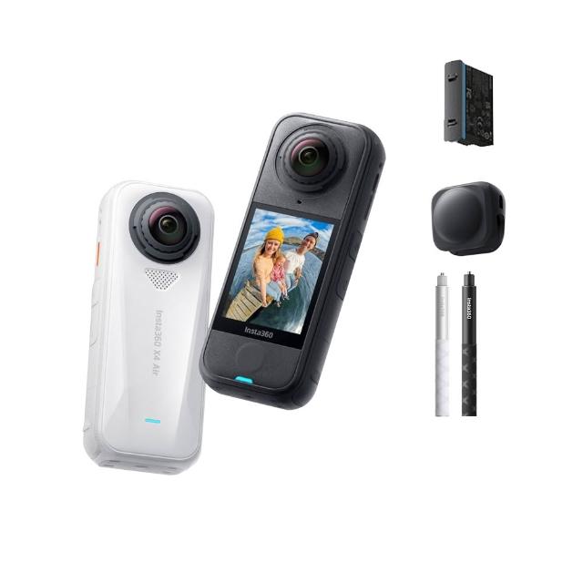【Insta360】X4 Air 360°口袋全景防抖相機 三腳架套組(公司貨)