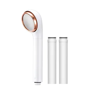 【新色限定組】3M ShowerCare SF200除氯蓮蓬頭-澄金新色-1機3心組(日本食品級濾心/金級省水標章)