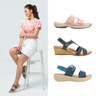 【LA NEW】BIO DCS Fun鬆 真皮涼拖鞋(女/多款)