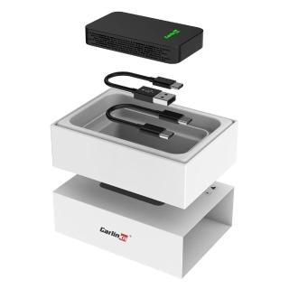 【carlinkit】CarPlay有線轉無線 5.0 隨插即用 免安裝 快速 方便(安卓/蘋果 雙通道兩用款)