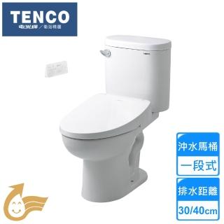 【TENCO 電光牌】一段式電腦坐式馬桶(SC5663A-E7/SC5663B-E7 不含安裝)
