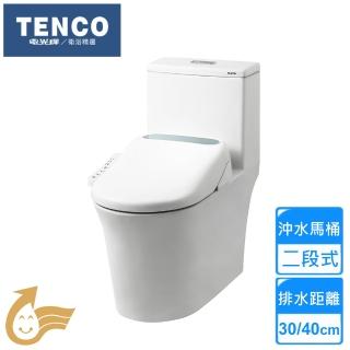 【TENCO 電光牌】二段式電腦坐式馬桶(SC5964A-TE8/SC5964B-TE8 不含安裝)