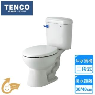 【TENCO 電光牌】二段式省水馬桶(SC5532X-T/SC5542X-T 不含安裝)