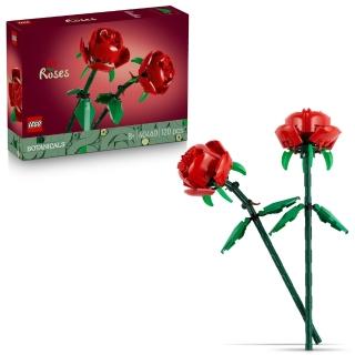 【LEGO 樂高】Botanicals 40460 玫瑰(居家擺設 花束禮物 積木 玩具 送禮推薦)