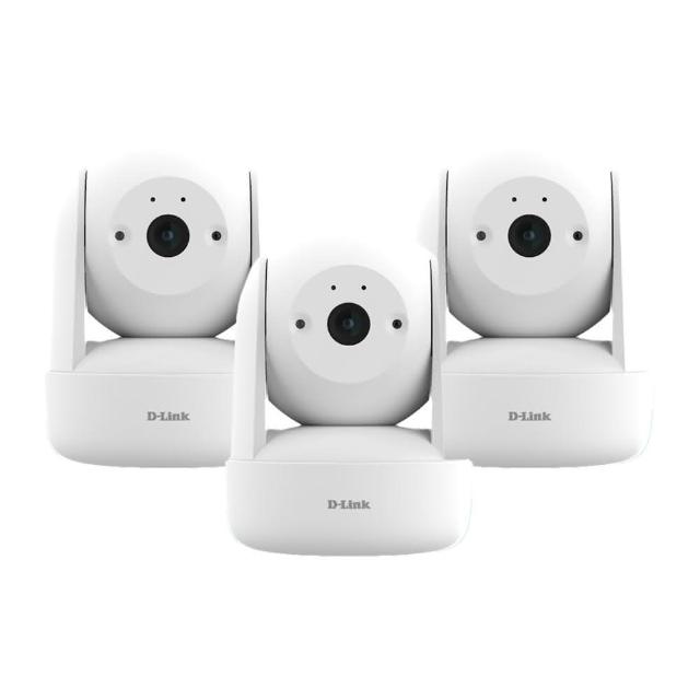 (三入組)【D-Link】DCS-6501LH 2K迷你旋轉無線網路攝影機