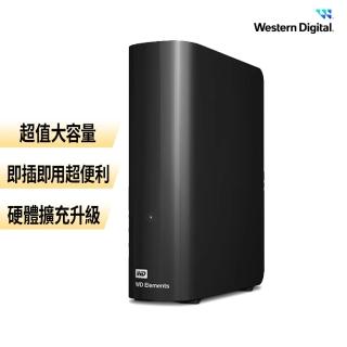 【WD 威騰】Elements 14TB 3.5吋外接硬碟(WDBBKG0140HBK-SESN)