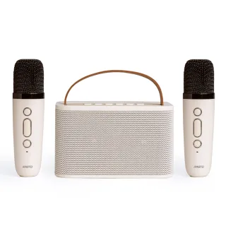 【RASTO】10W雙麥克風美聲多模式歡唱藍牙5.3喇叭