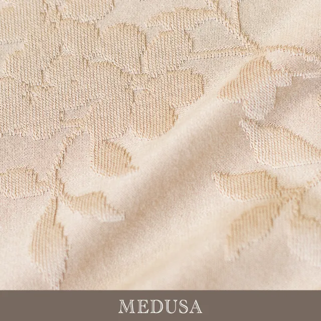 【MEDUSA 曼度莎】現貨-中式立領浮雕氣質上衣（M-XL）｜女休閒上衣 長袖上衣 舒適嫘縈(701-55301)
